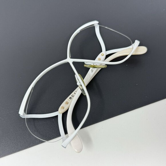 Christian Dior Vintage Sunglasses White 2056 70 Size 67mm No Lenses - Picture 16 of 16